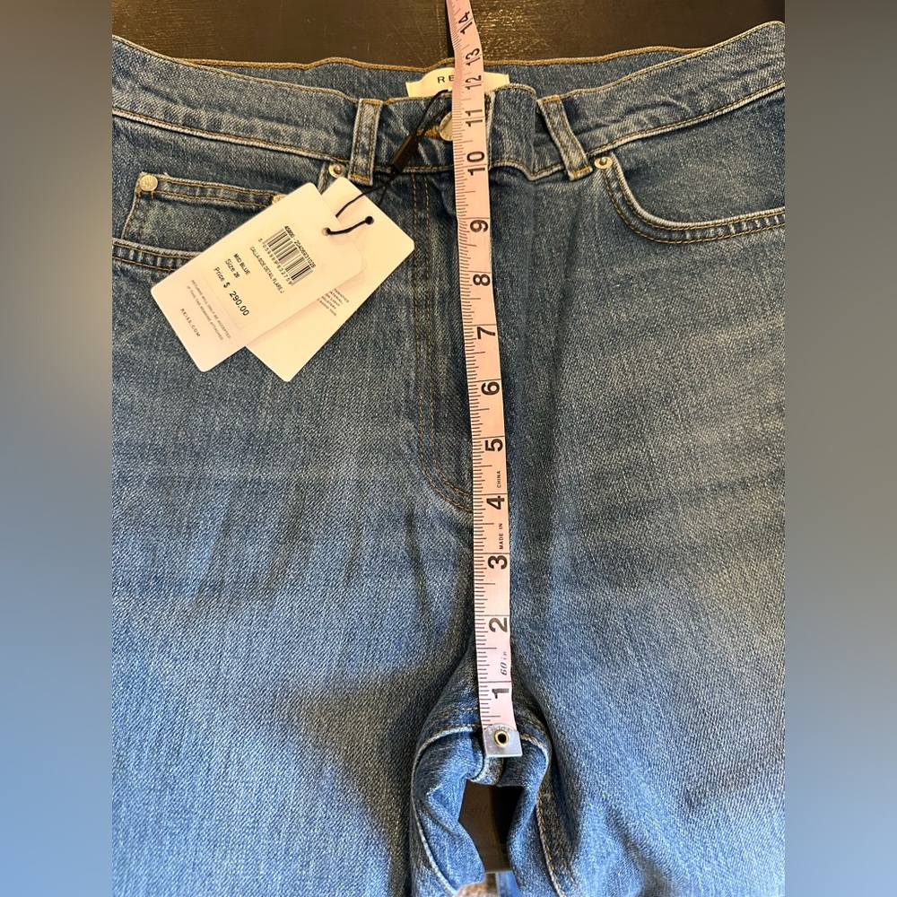 REISS CALLA MID RISE WIDE LEG JEANS - Picture 8 of 10